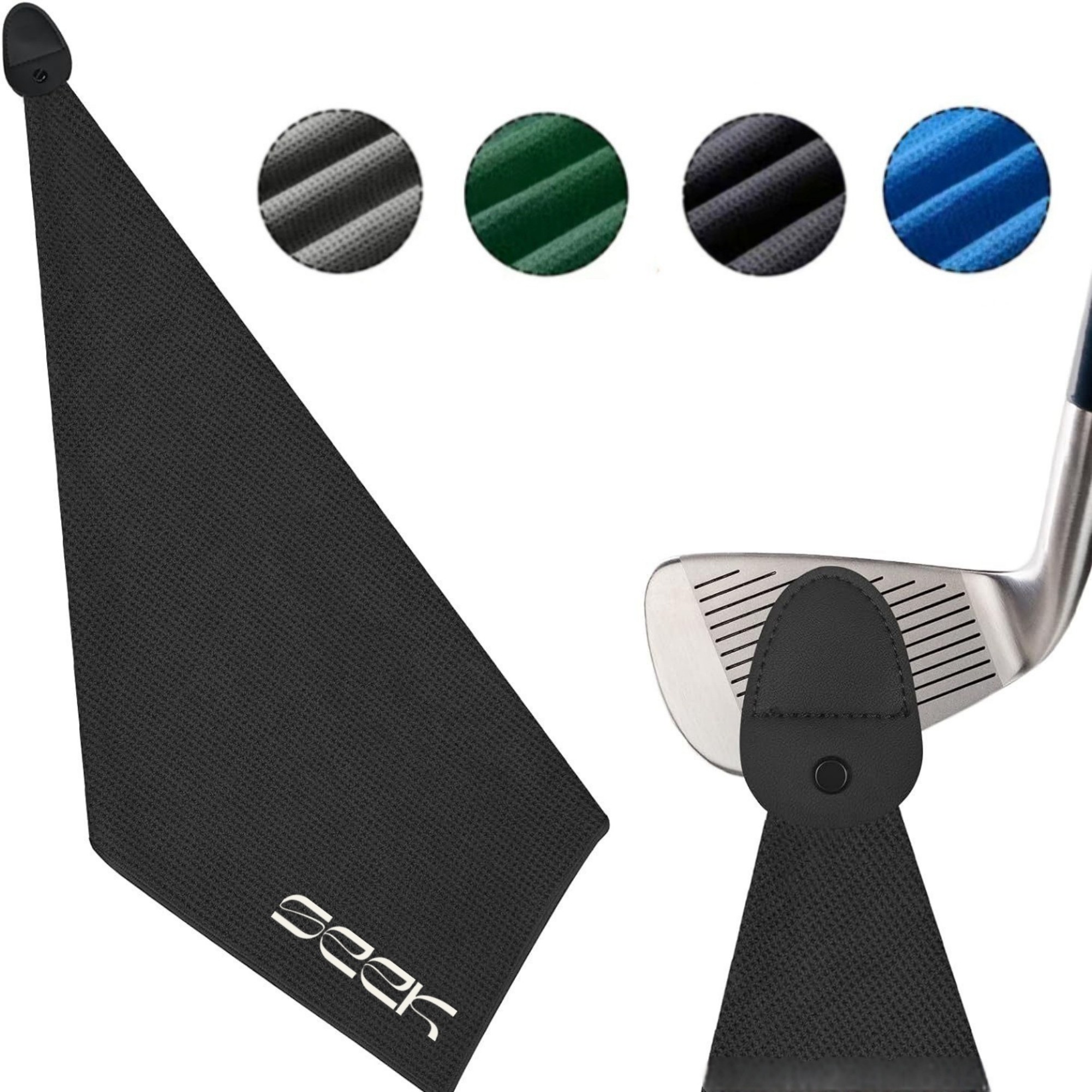 Magnetic Clip Golf Towel Item No#12522