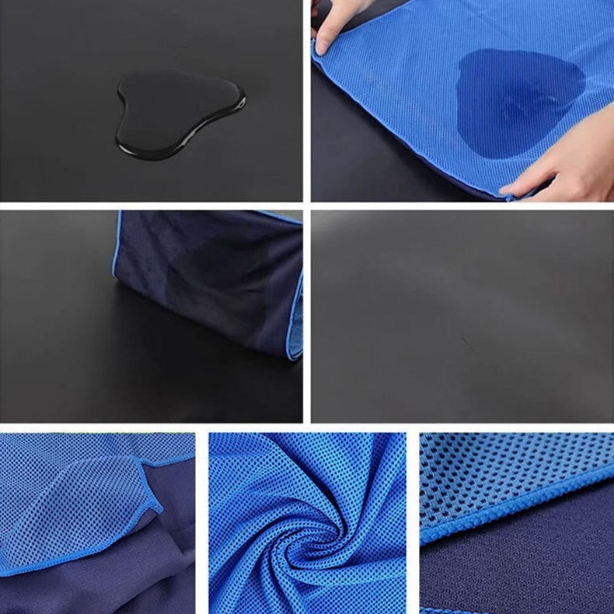 Quick Dry Sports Cooling Sun Protection Poncho Towel Item No#12525 - Image 4