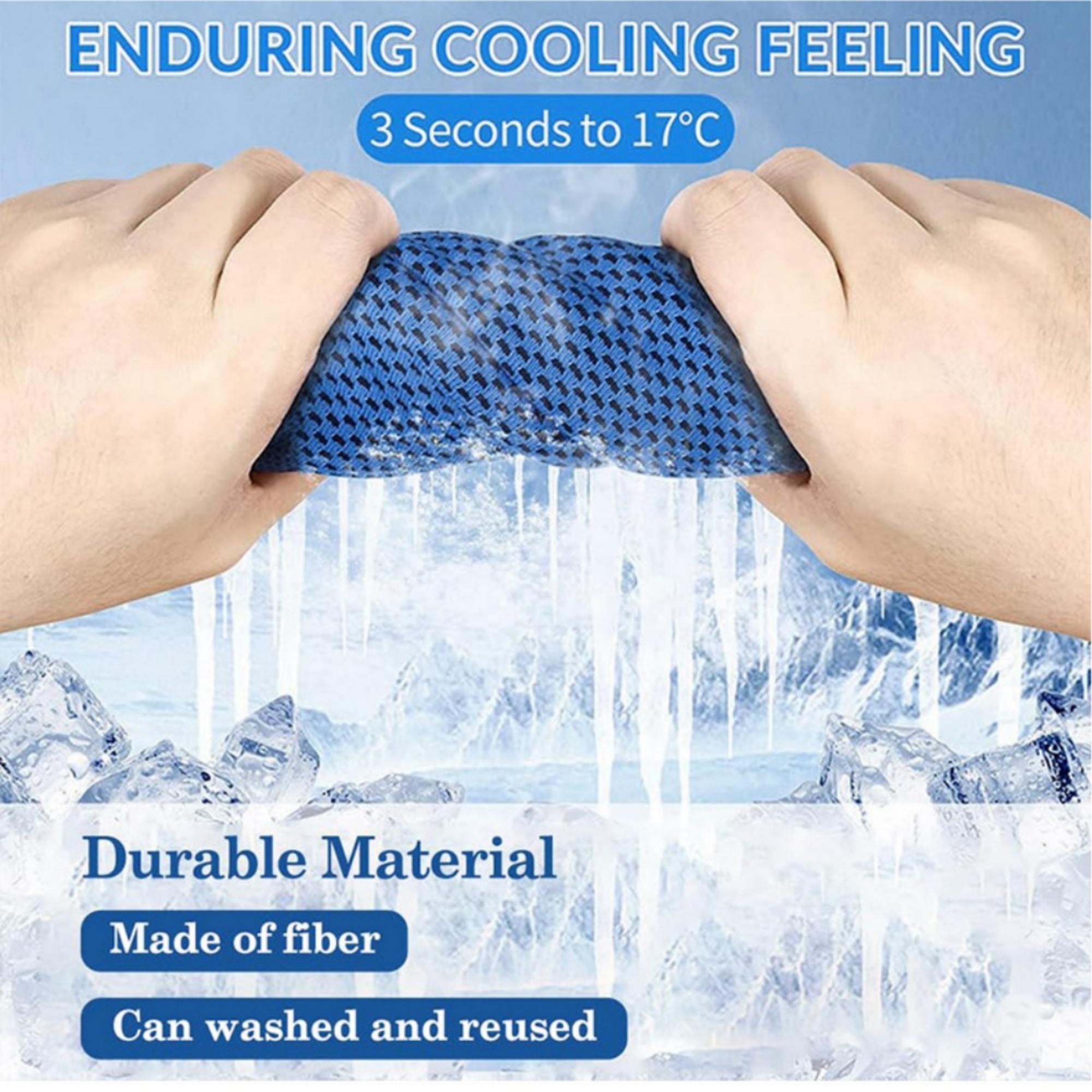 Quick Dry Sports Cooling Sun Protection Poncho Towel Item No#12526 - Image 5
