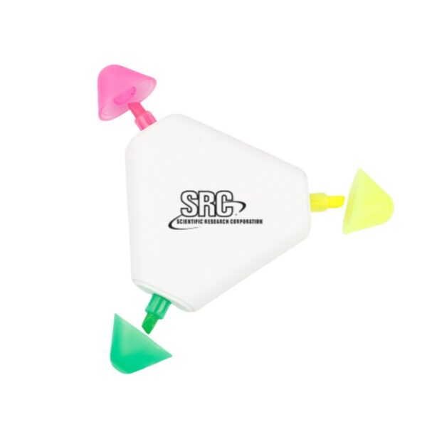 Three Color Triangle Shaped Highlighters Item No#12550