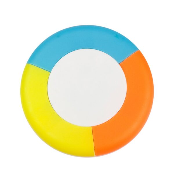 Three Color Round Shaped Highlighters Item No#12551 - Image 2