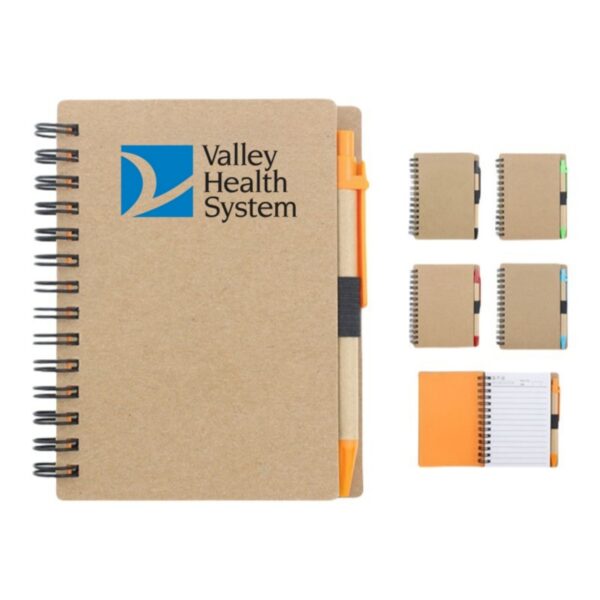 Spiral Notebooks With Ink Pens Item No#12565