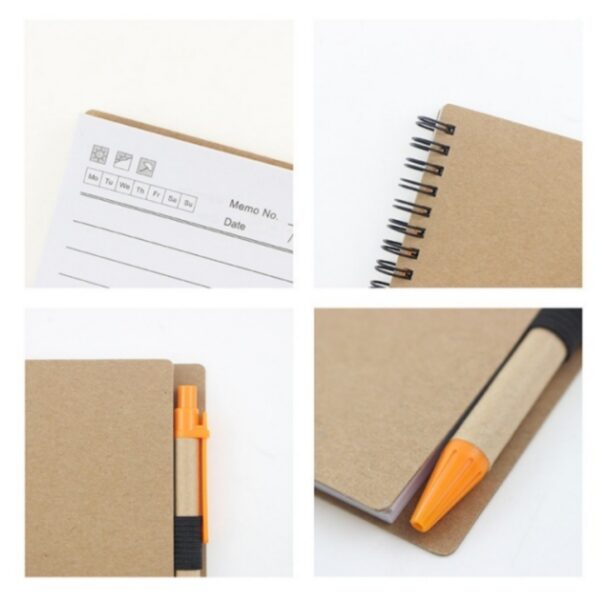 Spiral Notebooks With Ink Pens Item No#12565 - Image 4