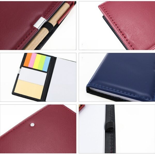 PU Cover Notepad With A Pen Item No#12573 - Image 3