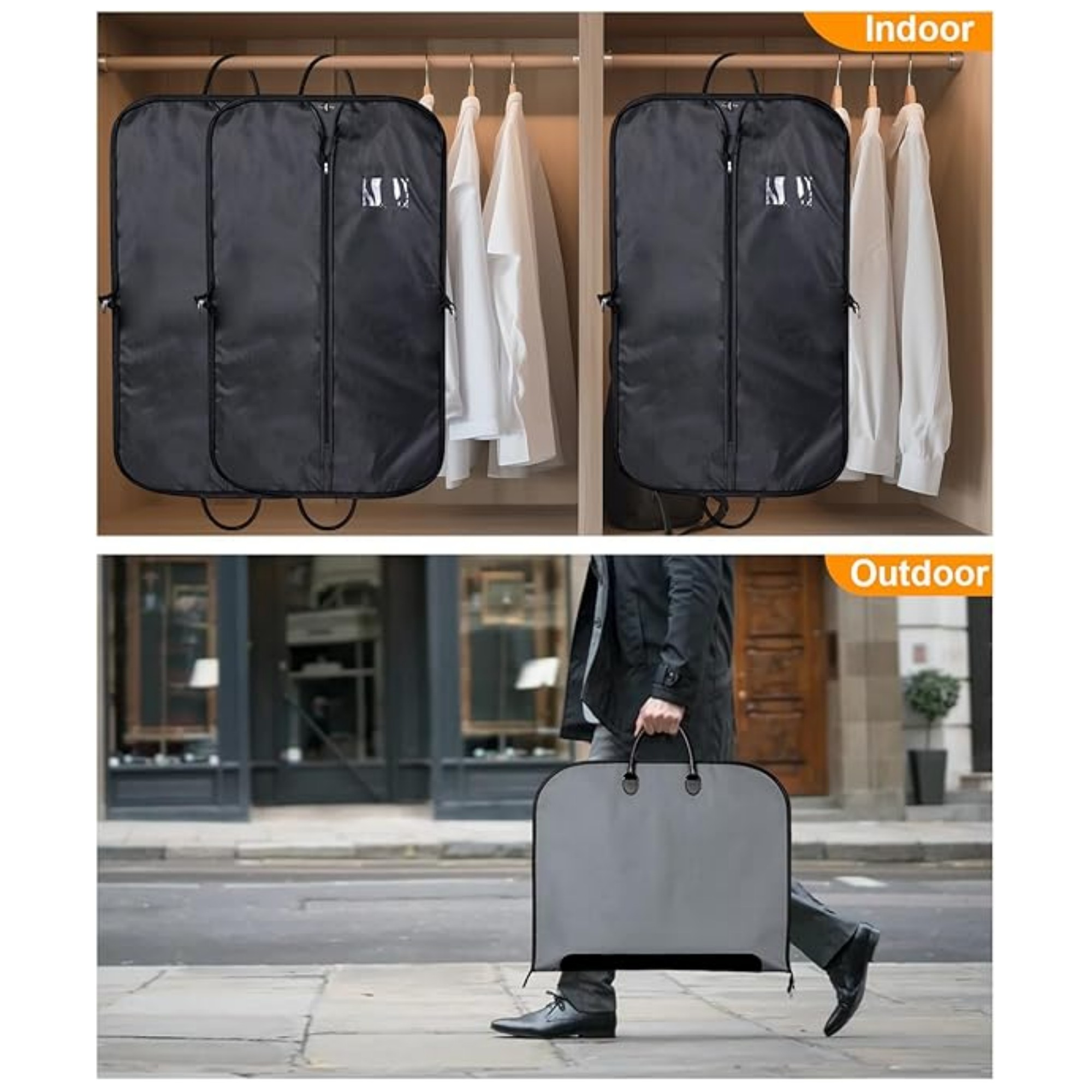 40" Oxford Garment Bag Item No#11751 - Image 5