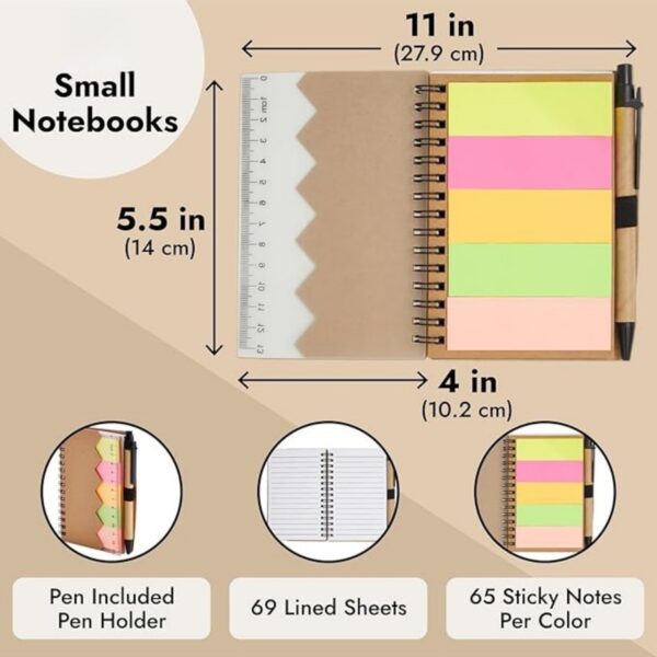 Pocket Notebook With Pen Item No#11766 - Image 3
