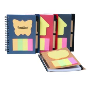 Spiral Notepads With Pen Holder Item No#11769