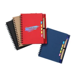 Spiral Notepads With Pen Holder Item No#11770