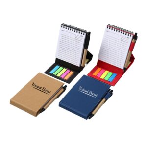 Spiral Memo Pad With Pen And Sticky Notes Item No#11771