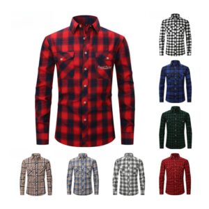 Men's Flannel Plaid Shirt Item No#11777