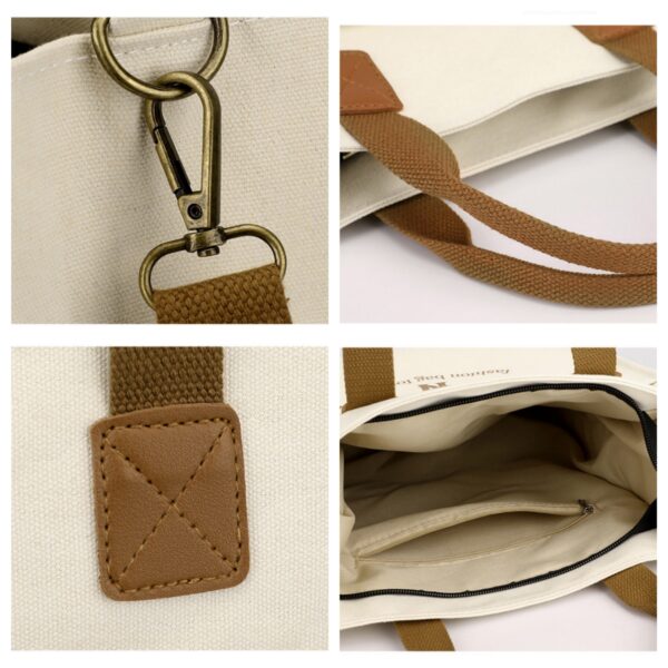 Canvas Tote Bag Item No#11782 - Image 4