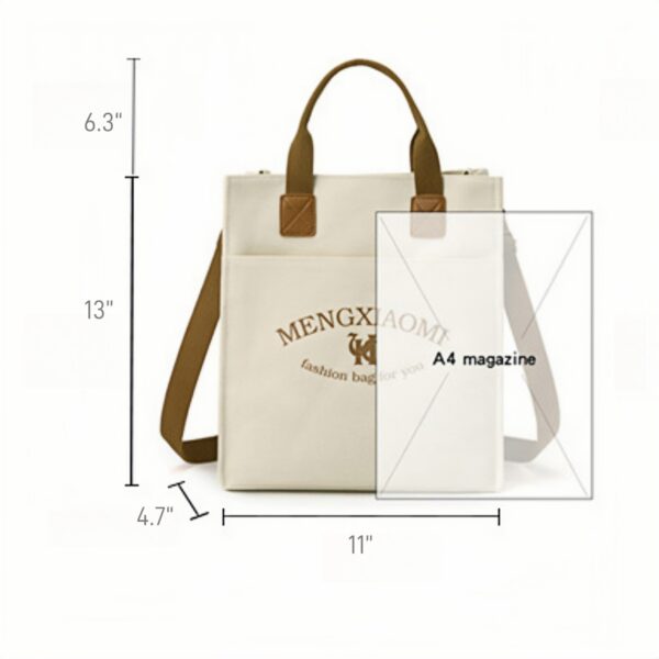 Canvas Tote Bag Item No#11782 - Image 5