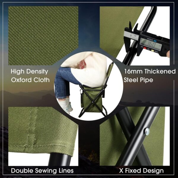 Lightweight Camping Chair With A with Cooler Bag Item No#12618 - Image 4