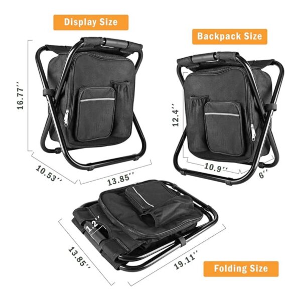Backpack Stool Cooler Chair Item No#12620 - Image 3