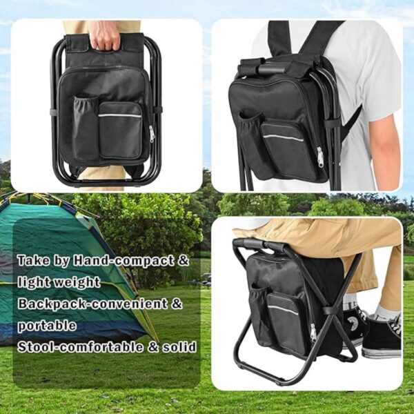 Backpack Stool Cooler Chair Item No#12620 - Image 5