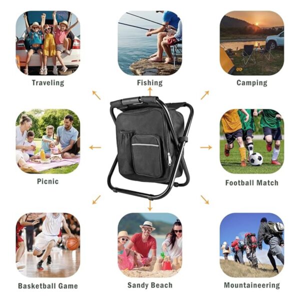 Backpack Stool Cooler Chair Item No#12620 - Image 6