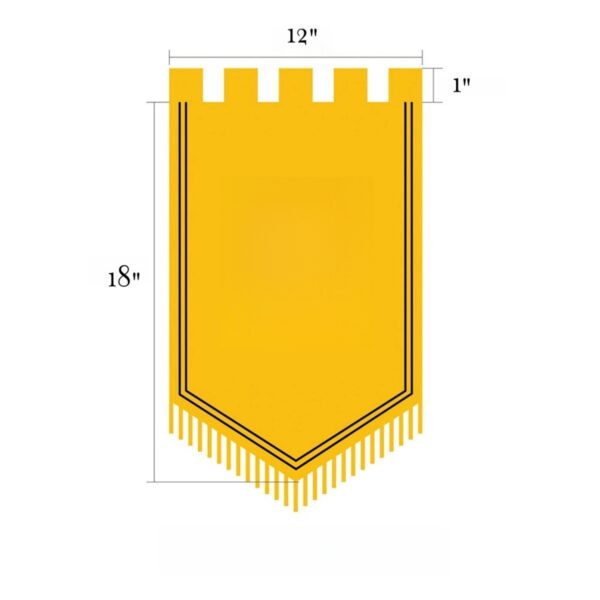 Five Pointed Hanging Flag Item No#12630 - Image 6