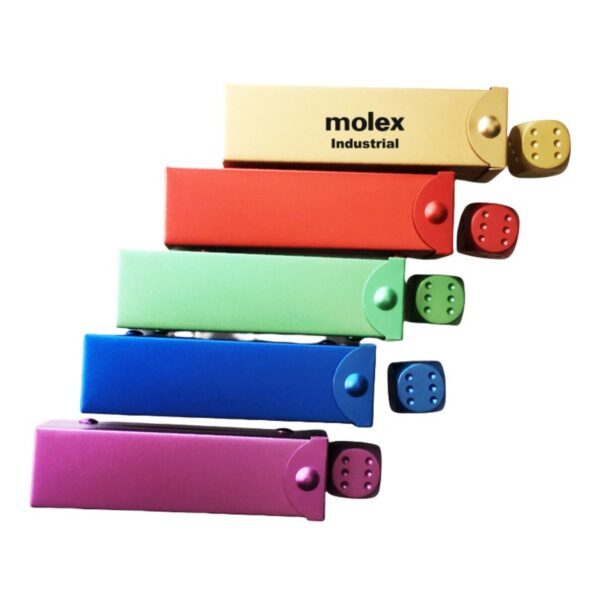 Aircraft Aluminum Alloy Dice Set Item No#12636