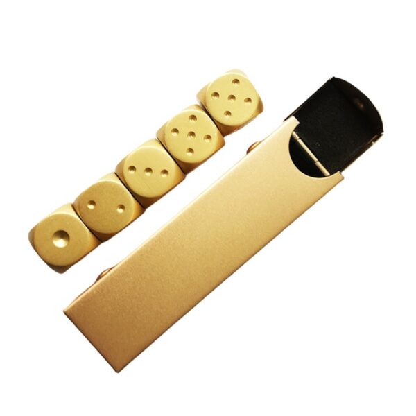 Aircraft Aluminum Alloy Dice Set Item No#12636 - Image 2