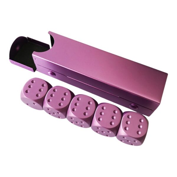 Aircraft Aluminum Alloy Dice Set Item No#12636 - Image 3