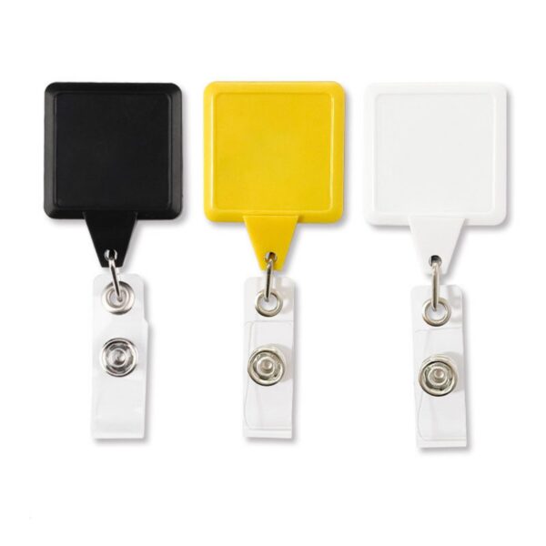 Retractable Badge Reel With Quick Release Buckle Item No#12638 - Image 2
