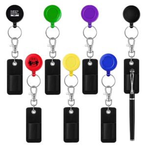 Retractable PU Leather Pen Sleeve Item No#12643