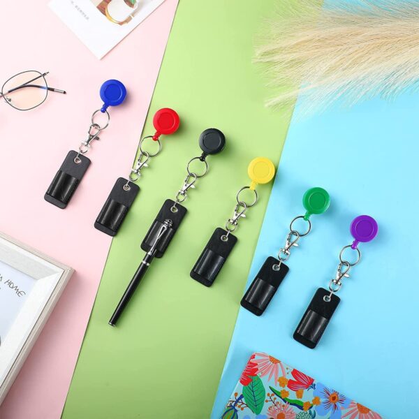 Retractable PU Leather Pen Sleeve Item No#12643 - Image 11