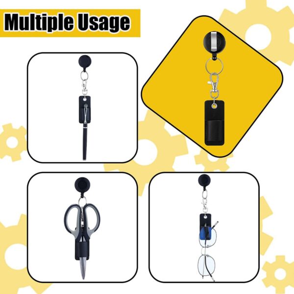 Retractable PU Leather Pen Sleeve Item No#12643 - Image 4