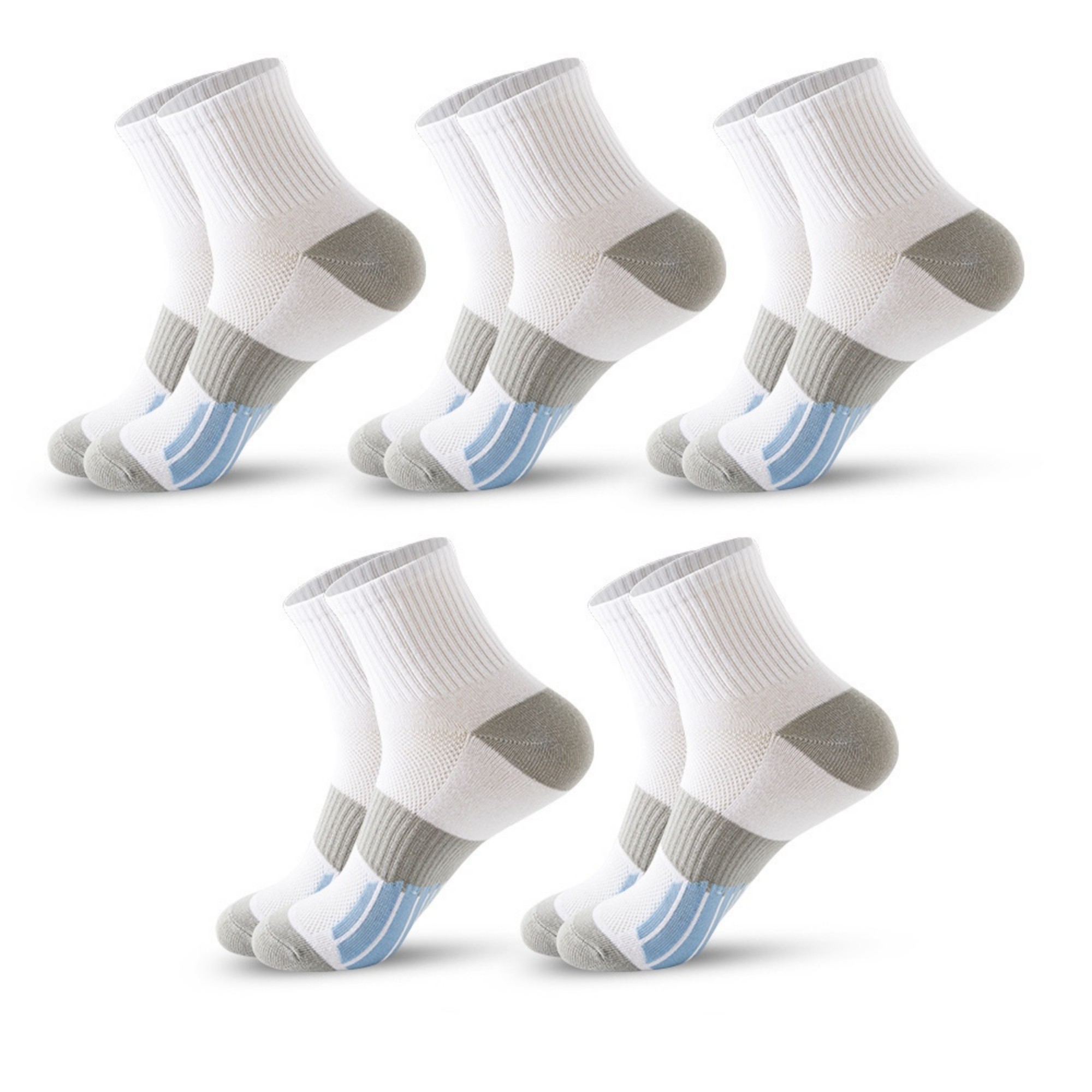 Men's Mid-Calf Sports Socks Item No#12652 - Image 2