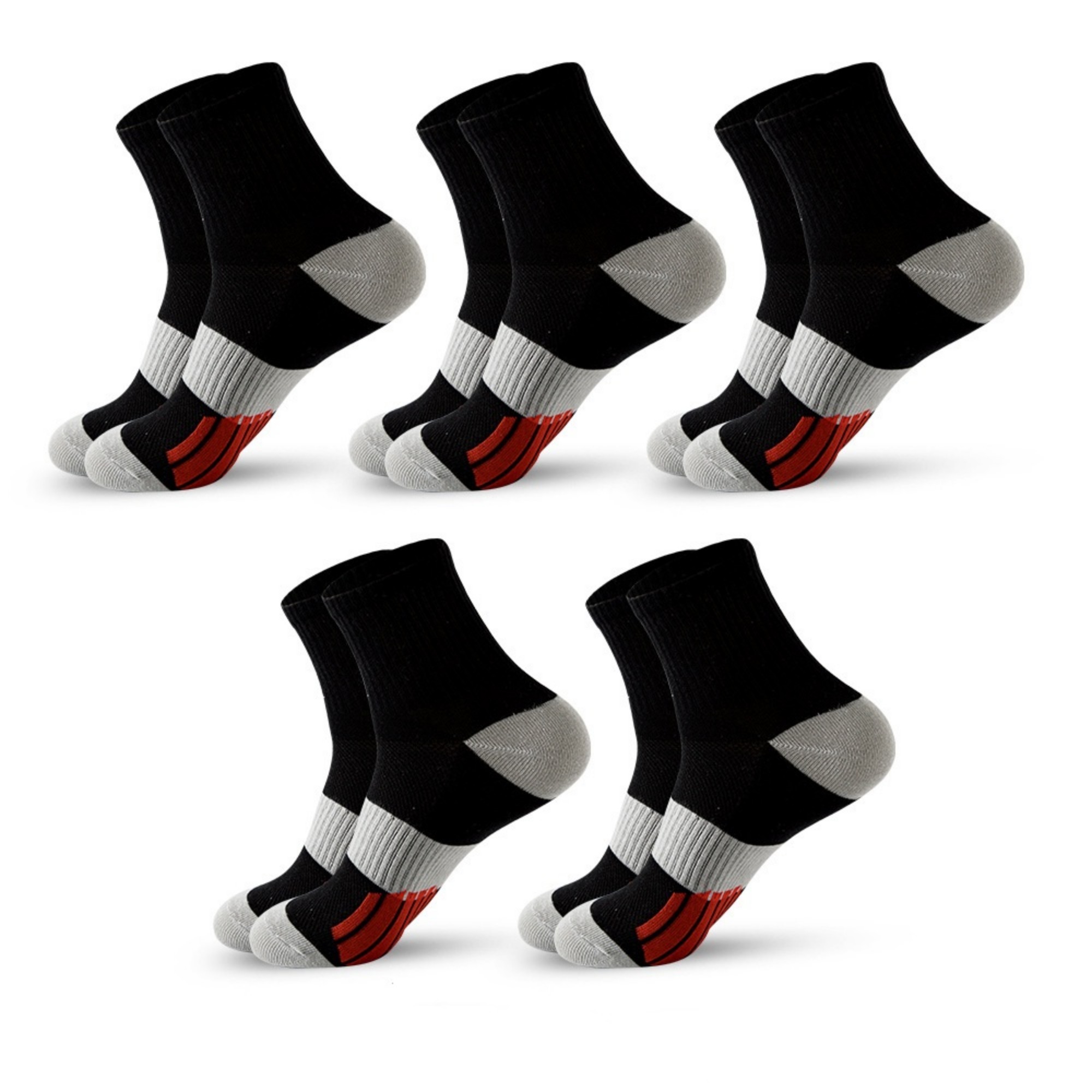 Men's Mid-Calf Sports Socks Item No#12652 - Image 6