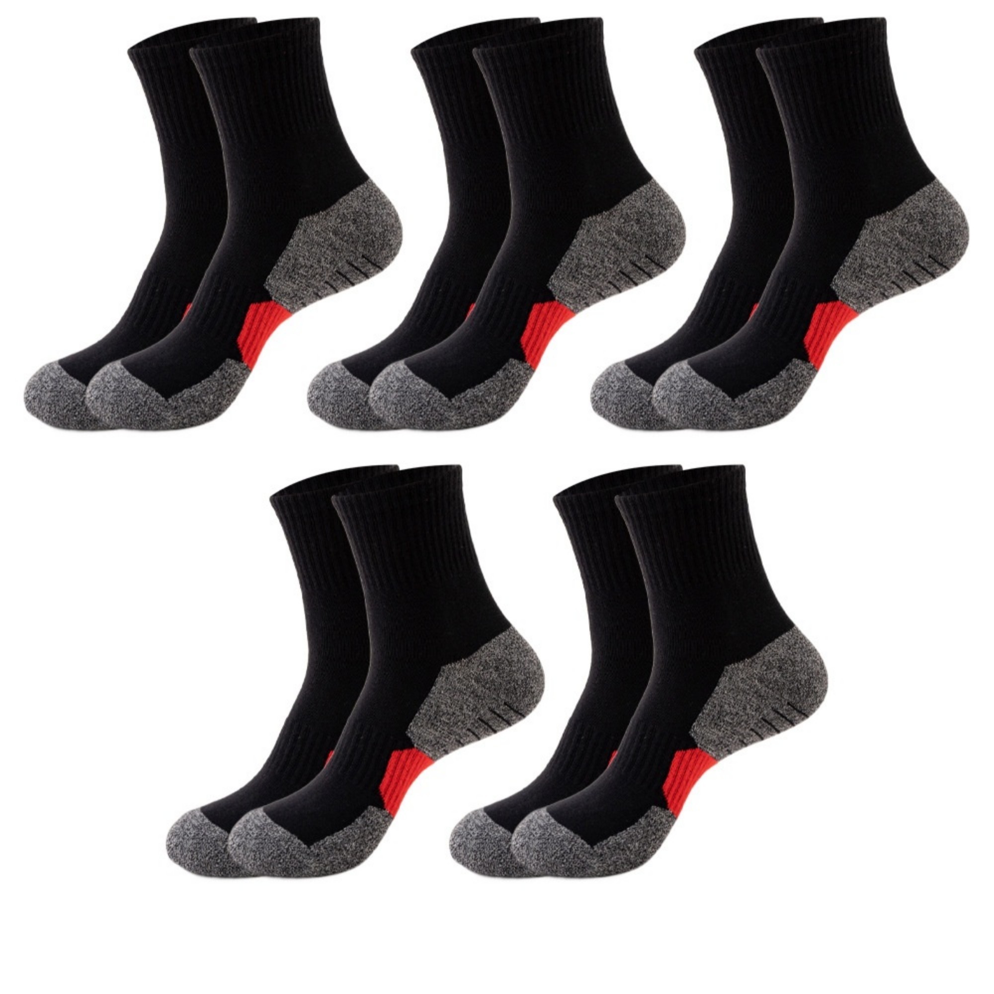 Men's Mid-Calf Athletic Socks Item No#12655 - Image 2