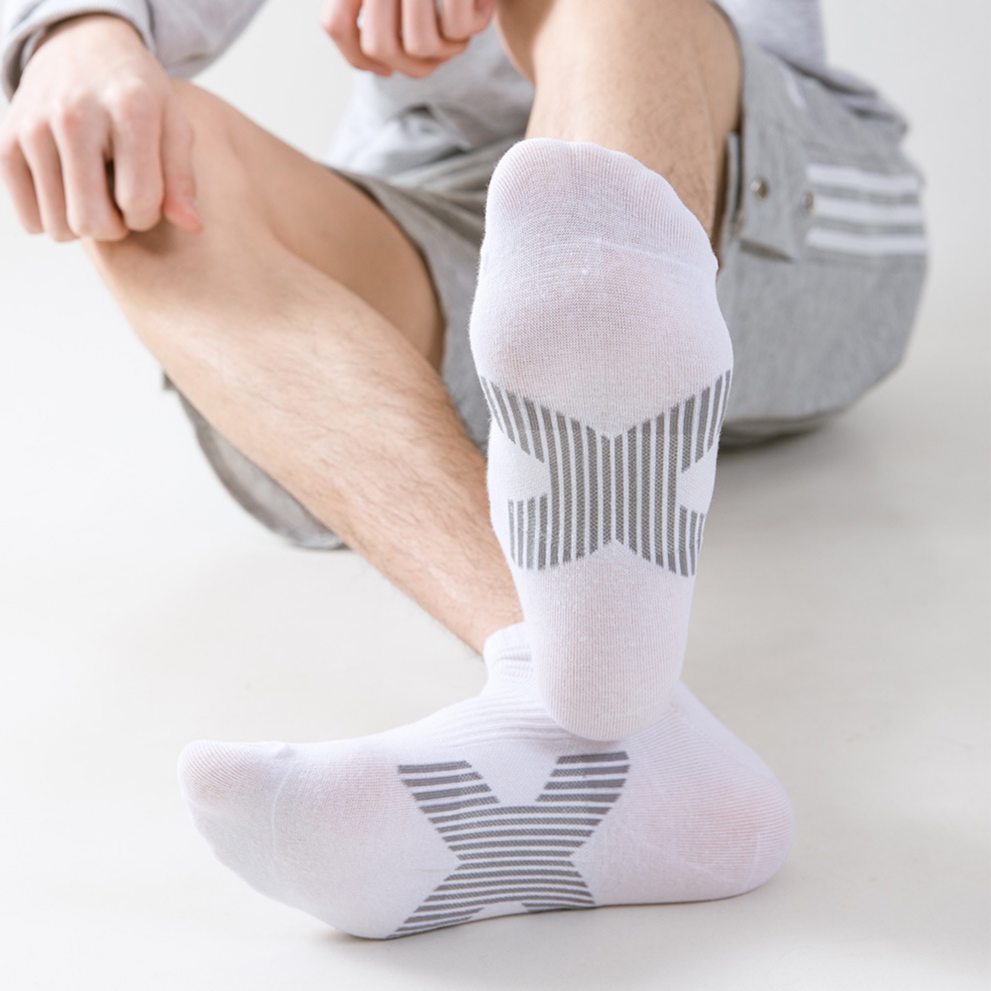 Men's Cotton Sports Socks Item No#12660 - Image 5