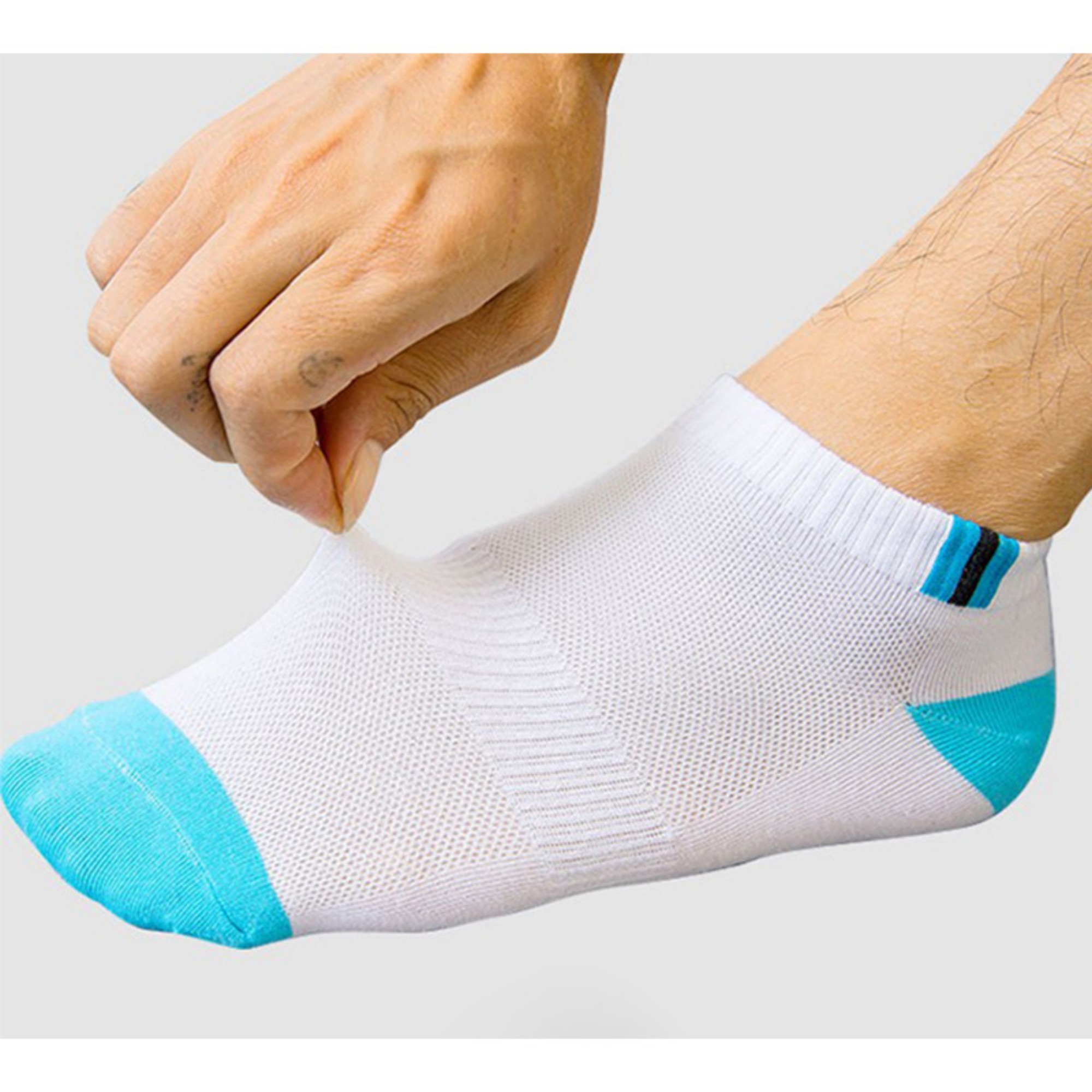 Men's No-Show Socks Item No#12664 - Image 5