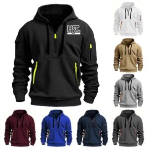 Quarter Zip Pullover With Pockets Item No#12671