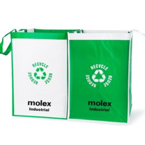 Dual-Compartment Recycling Trash Bags Item No#12681