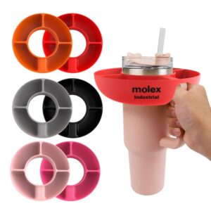 4 Compartment Silicone Snack Tray Item No#12690