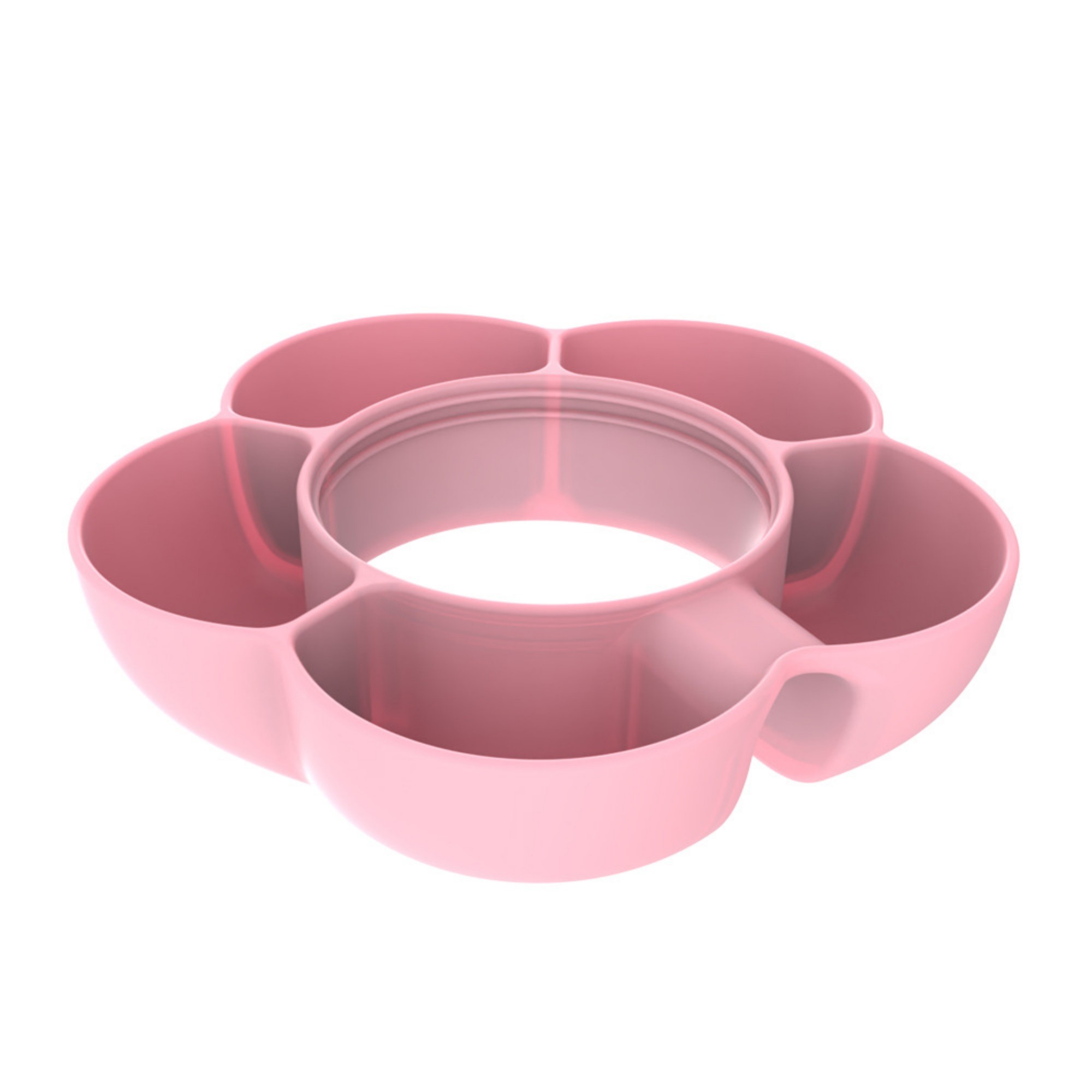 5 Compartment Silicone Snack Tray Item No#12691 - Image 5