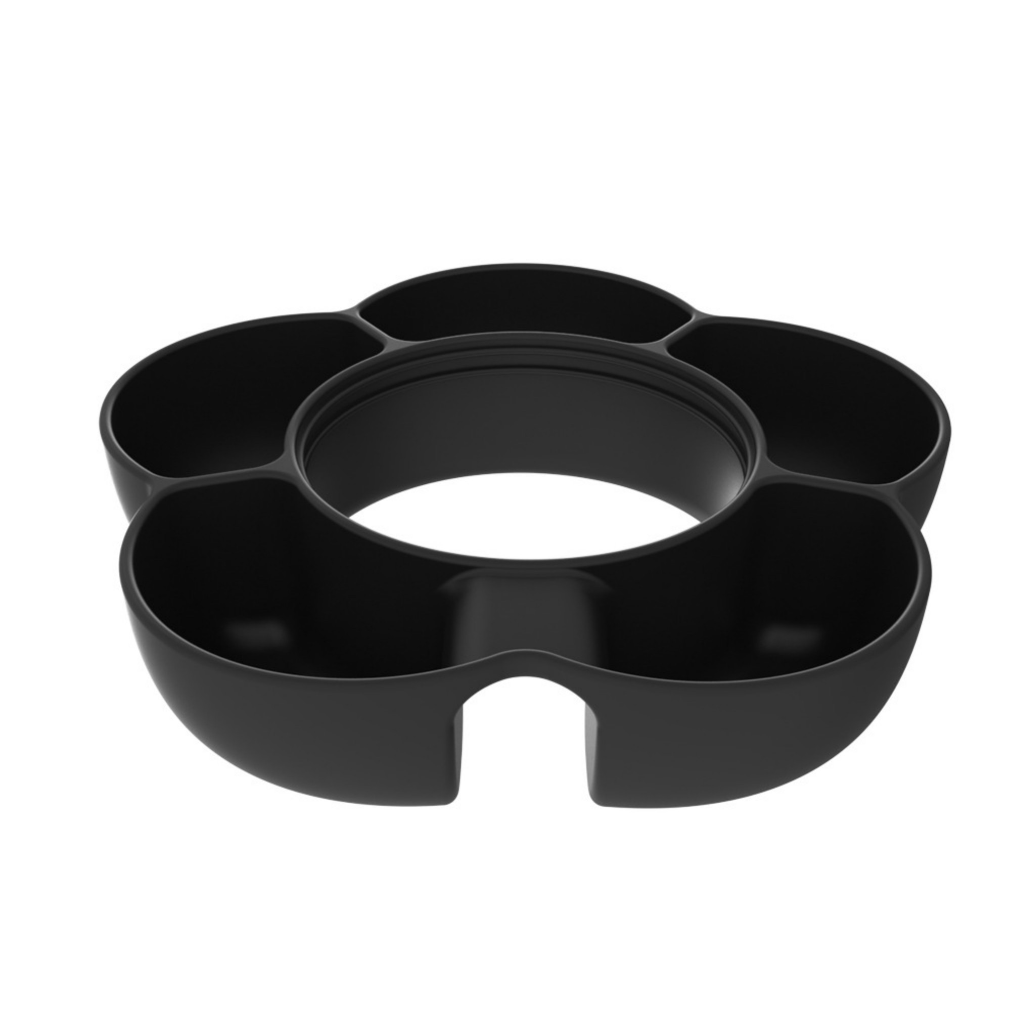 5 Compartment Silicone Snack Tray Item No#12691 - Image 8