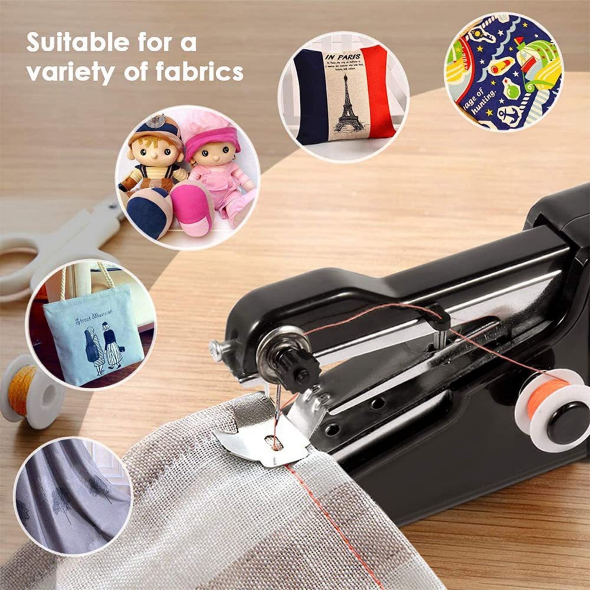 Portable Electric Handheld Sewing Machine Item No#12697 - Image 8
