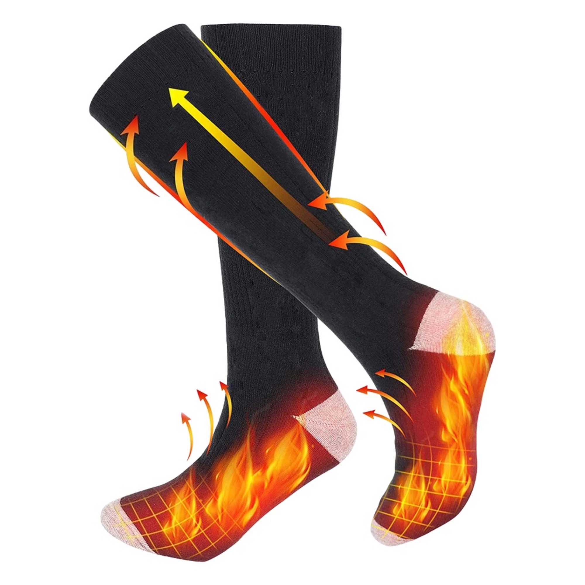 USB Heated Warming Socks Item No#12715 - Image 2
