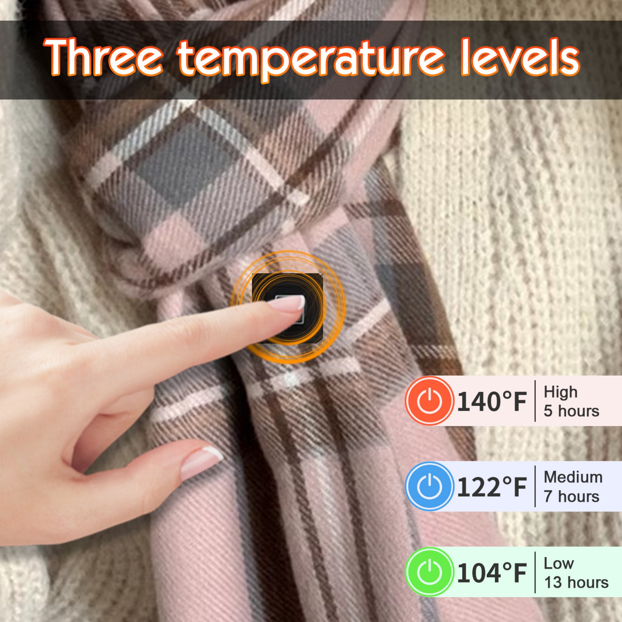 Winter Electric Heating Scarf Item No#12719 - Image 4
