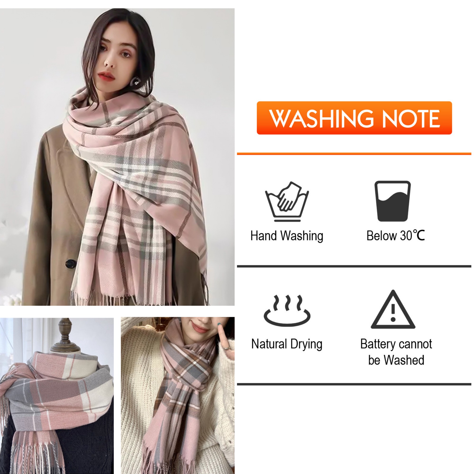 Winter Electric Heating Scarf Item No#12719 - Image 6