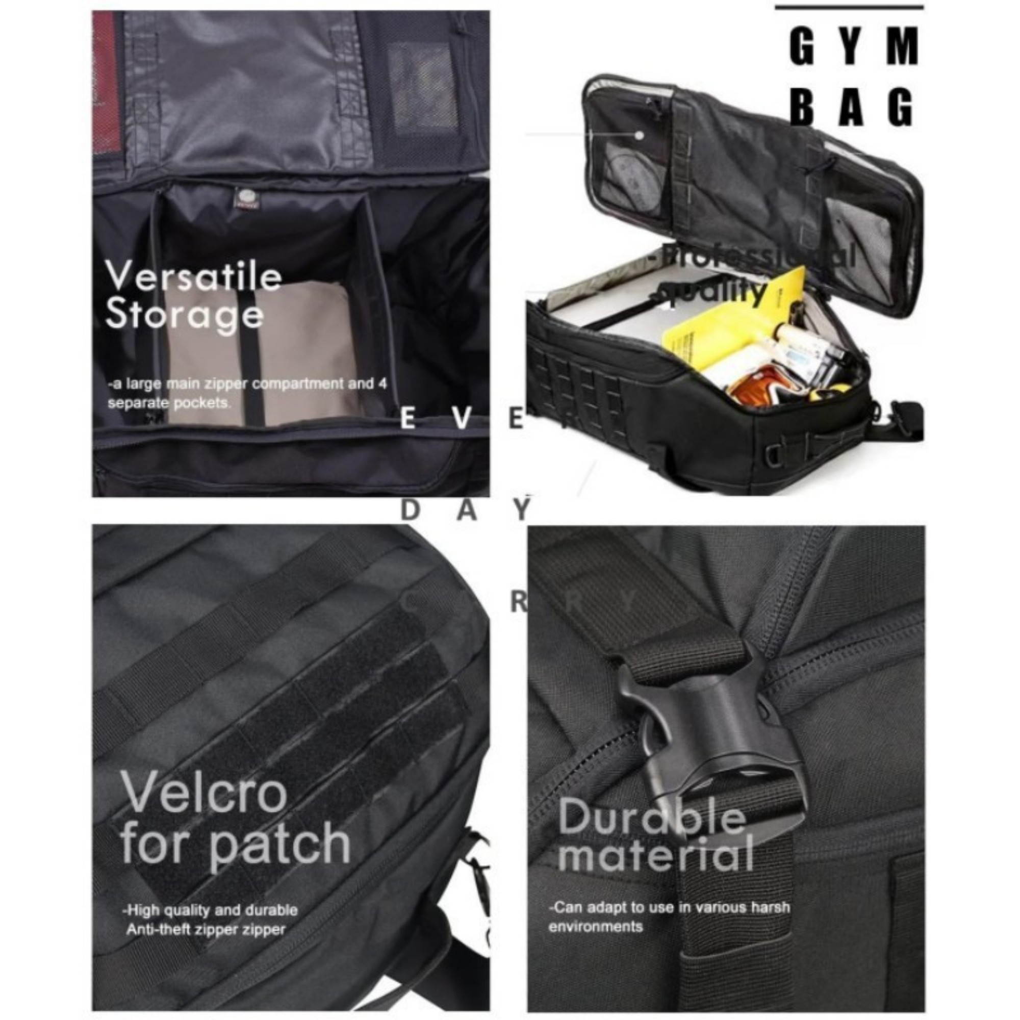 3 In 1 Military Backpack Item No#12723 - Image 6