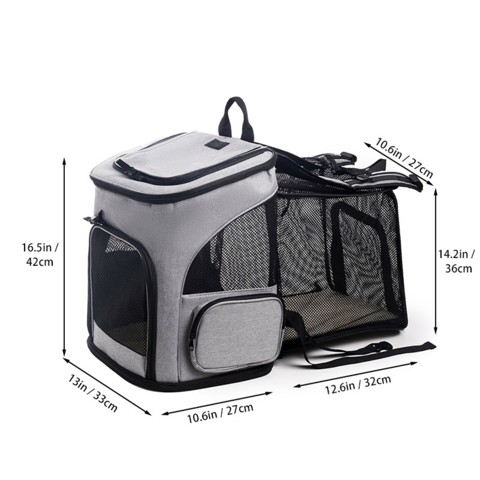 Expandable Pet Backpack Carrier Item No#12726 - Image 3