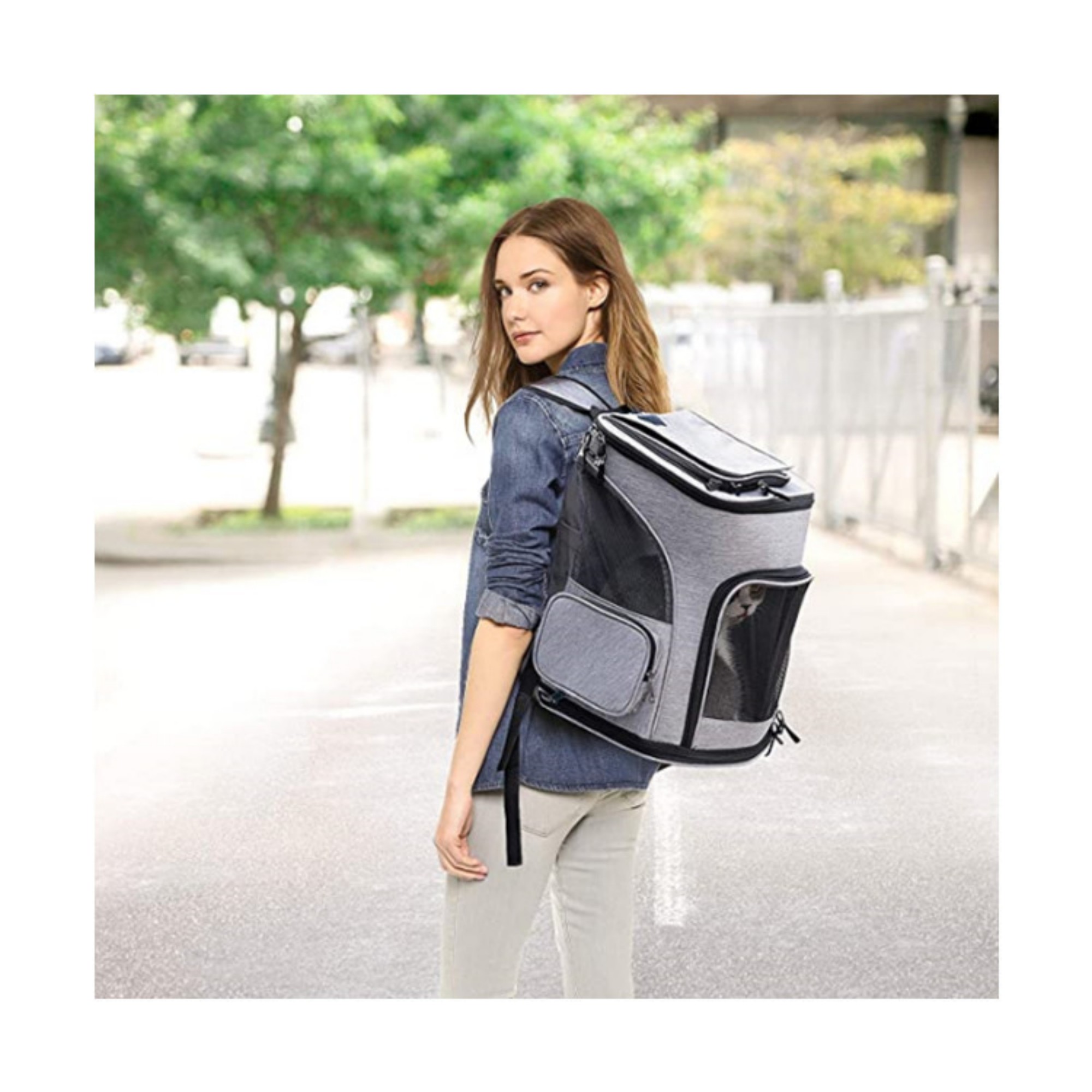 Expandable Pet Backpack Carrier Item No#12726 - Image 6