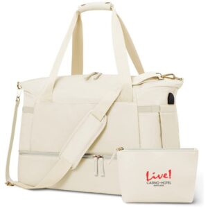 Travel Bag With Shoes Compartment Item No#12729