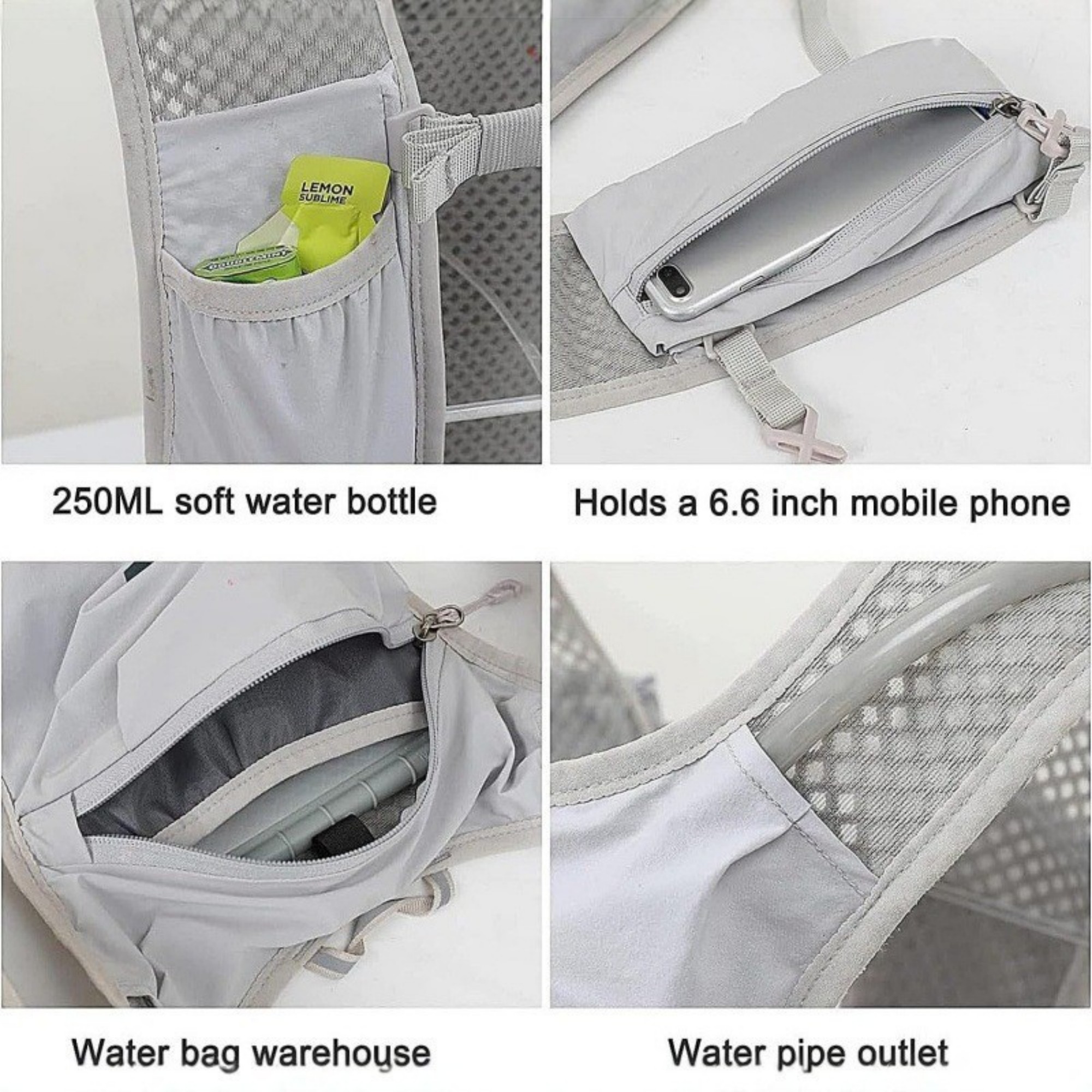 Ultralight Running Hydration Vest Item No#12730 - Image 3
