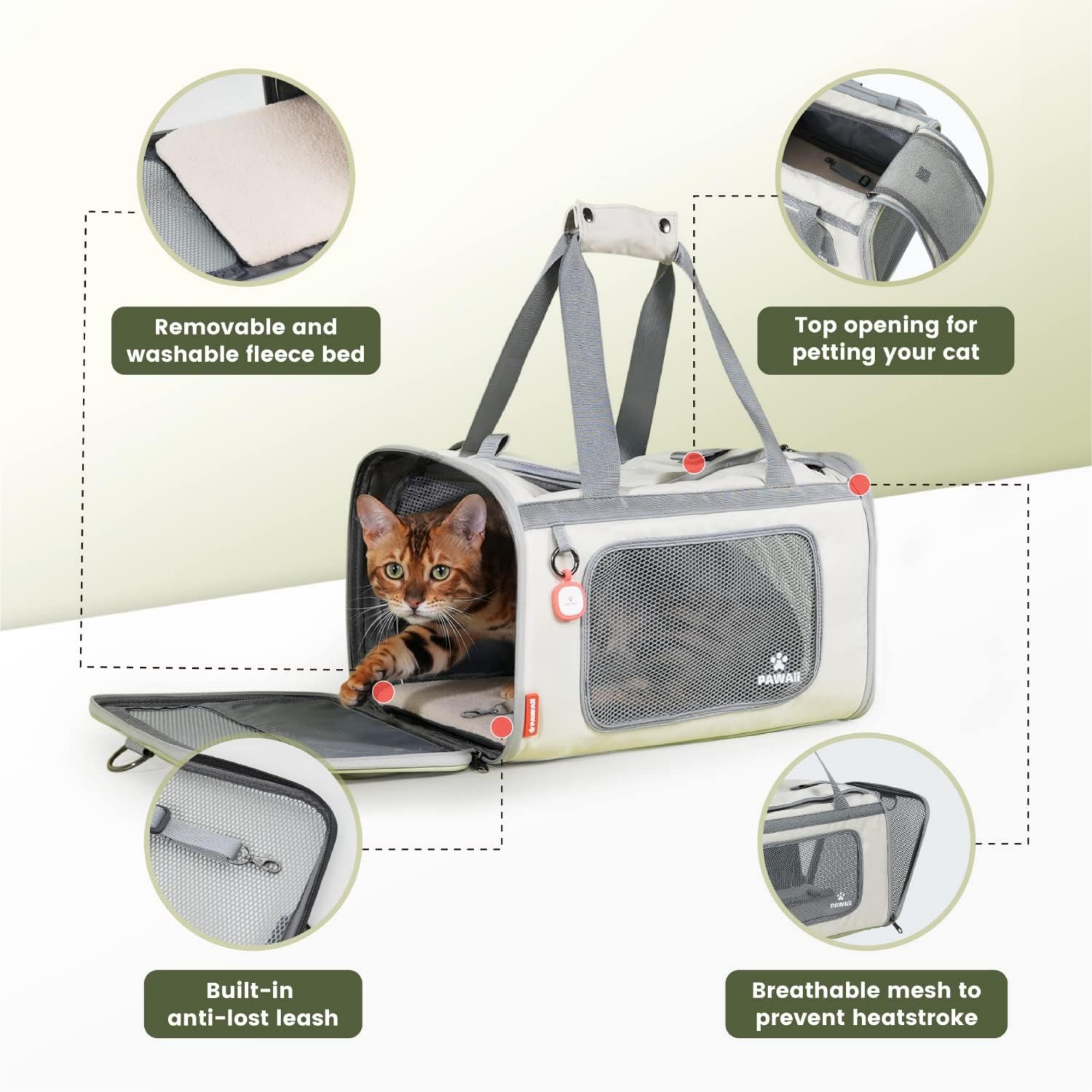 Foldable Expandable Pet Carrier Item No#12732 - Image 4