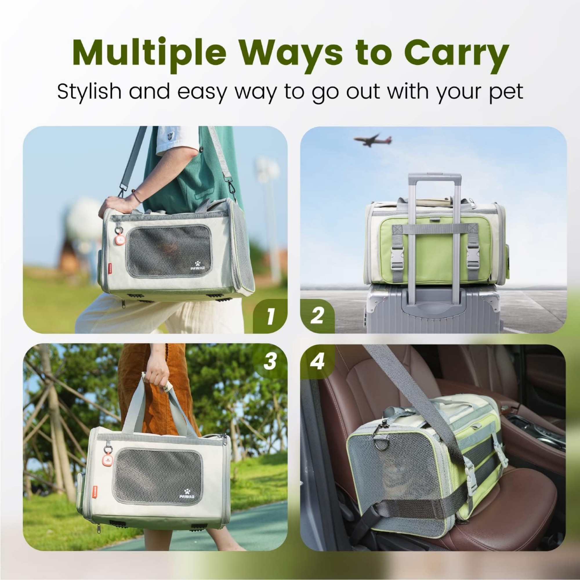 Foldable Expandable Pet Carrier Item No#12732 - Image 6