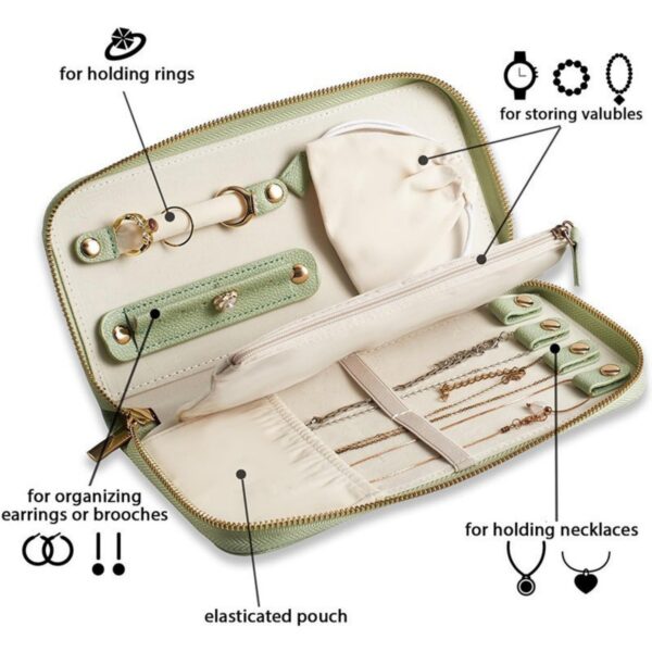 Travel Jewelry Organizer Case Item No#12739 - Image 4
